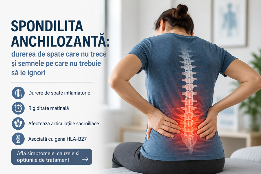 Spondilita Anchilozantă: Simptome pe care nu trebuie să le ignori