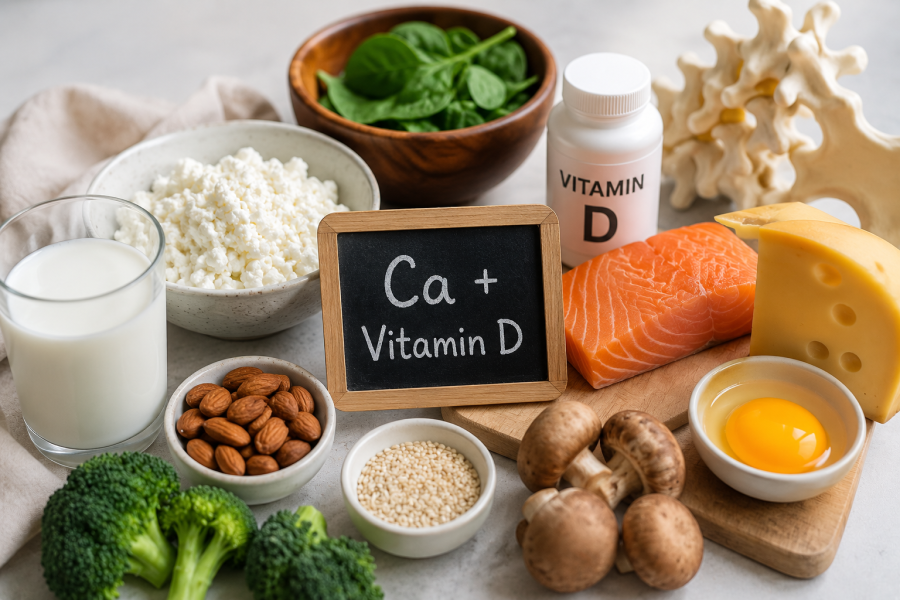 Vitamina D și calciul în osteoporoză: cât de importante sunt?